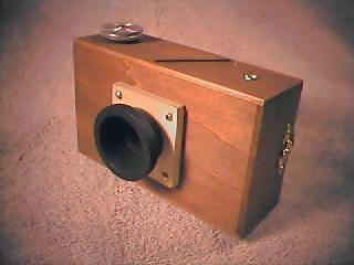 antique pinhole camera